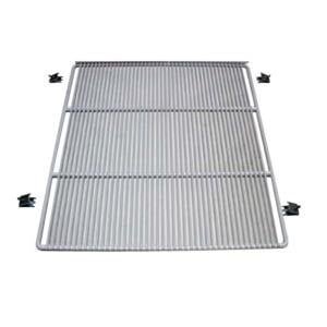 True 909203 Bottom White Coated Wire Shelf - 19 11/16" x 9 1/4"