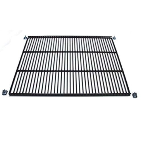 True 909156 Black Coated Wire Shelf - 22 9/16" x 23 1/4"