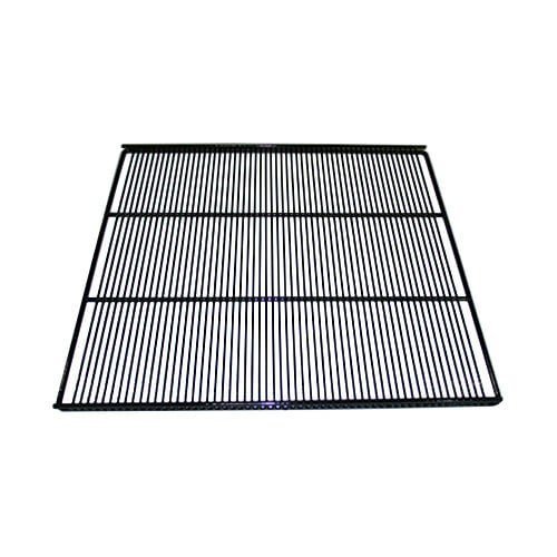 True 909168 Narrow Gap Black Coated Wire Shelf - 22 7/8" x 21 3/4"