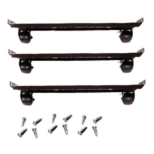 True 880202 2 1/2" Casters with Frames - 6/Set