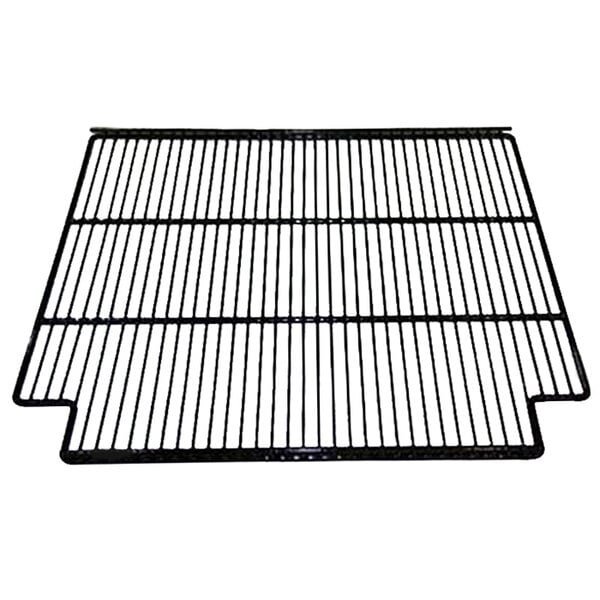 True 909150 Black Coated Wire Notched Shelf Kit - 24 1/4" x 23 1/2"