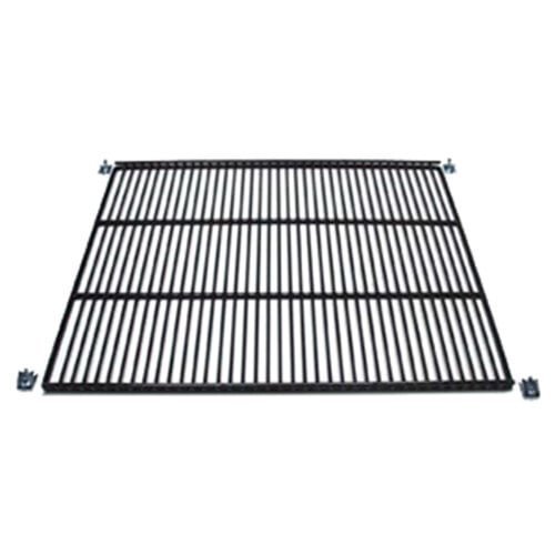 True 909233 Black Coated Wire Shelf - 34 3/8" x 17 5/8"
