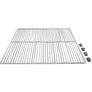 True 867864-038 White Coated Wire Shelf - 23 1/4" X 16"