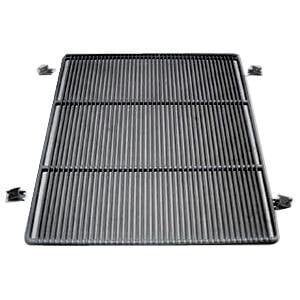 True 909459 Black Coated Wire Bottom Shelf - 31 3/4" x 8 1/4"