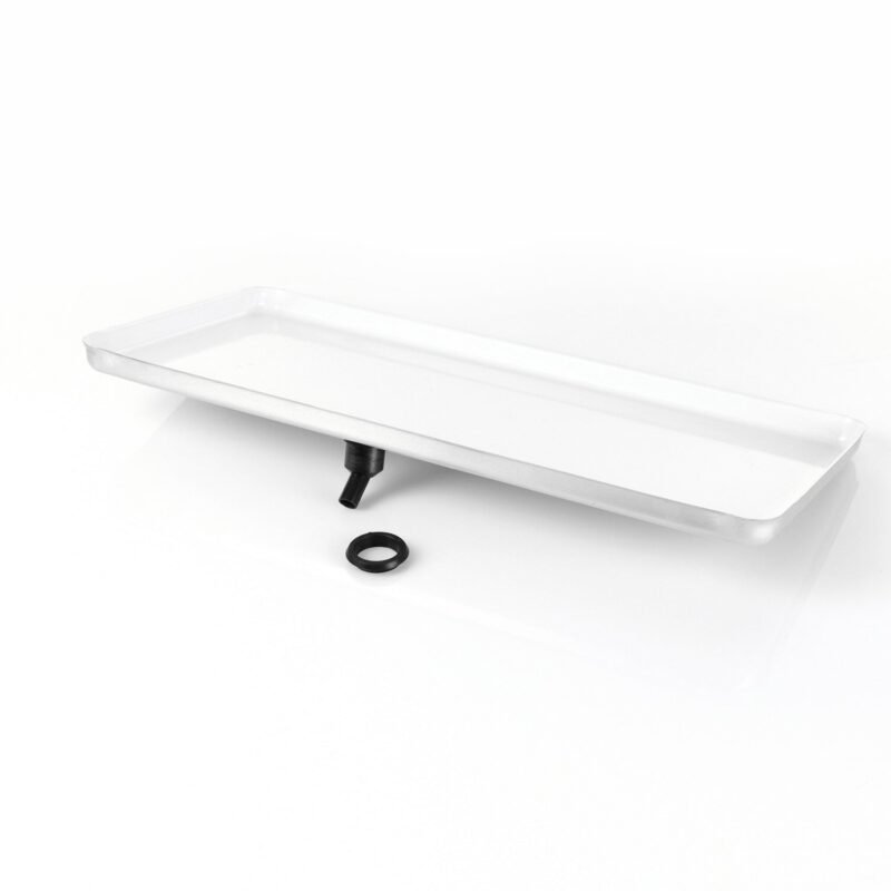 True 884616 OEM Pan - Evap Drain Pan Kit Gdm-23F Tm-24F 20 1/4"L X 9 1/2 Top Located Below Evap