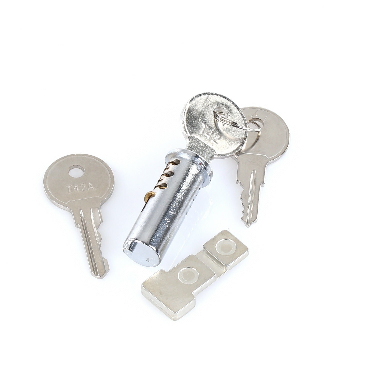 True 913134 OEM Lock - Lock, Removable Plug/Cylinder 1)T-42 Key, 1)T-42A Key, Cam This Lock Kit
