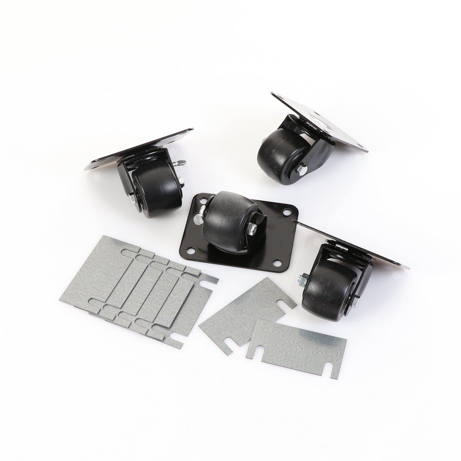 True 881029 OEM Castor - Castor Kit 2-1/2" Platfrm St/4 Blk