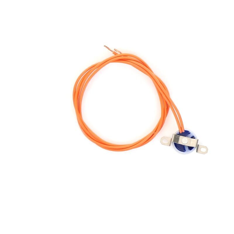 True 800360 OEM Switch - Thermostat, Defrost 37T21 2 Wires, Blue & Orange Or 2 Red