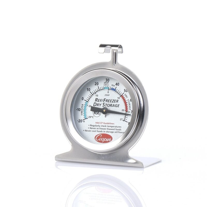 True 830426 OEM Thermometer - Thermometer 25Hp-01-1T Hanging, Dial Design Will Set On Shelf