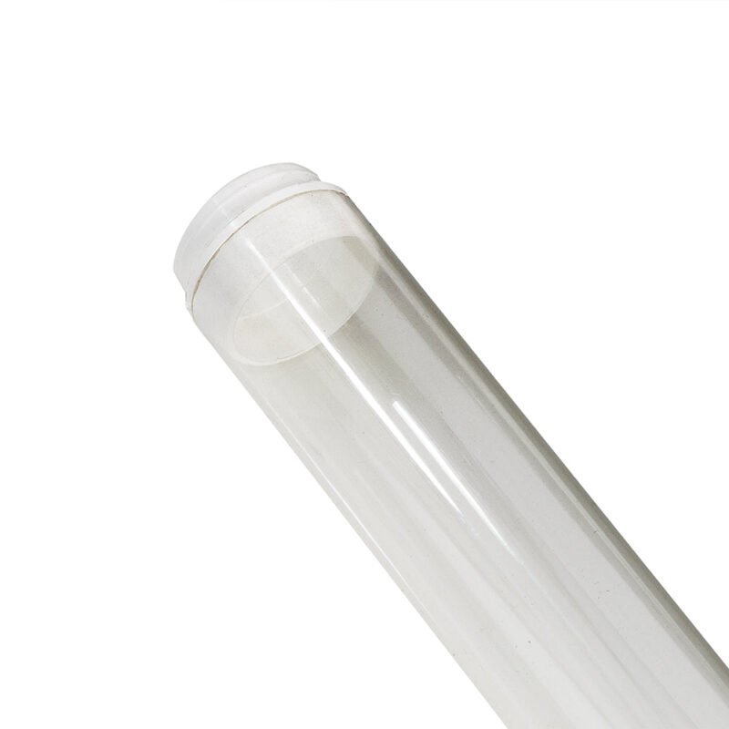 True 801263 OEM Lampshield - Lampshield, 28 3/8" T8 W/Wht End Caps Includes End Caps