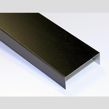 True 860153 OEM Cover - Crossrail Cover Btm, Gdm-45 Blk Located On Cabiner Directly Below Doors