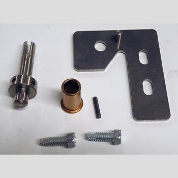 True 870894 OEM Hinge - HINGE KIT DOOR TOP LH TSSU 2 1/2" x 3" FOR GLASS DOOR