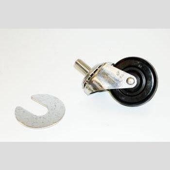 True 872071 OEM Castor - Castor Kit 2" W/3/8"Stem Set/4 4)830259 Castor Silver
