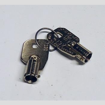 True 878818 OEM Key - KEY, 7130, (SET OF 2) VANDAL PANEL INCLUDES 2 KEYS product