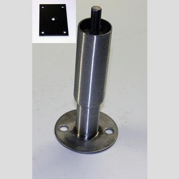 True 959431 OEM Leg - Leg Kit, 6" Seismic Set/4 W/ Brkts
