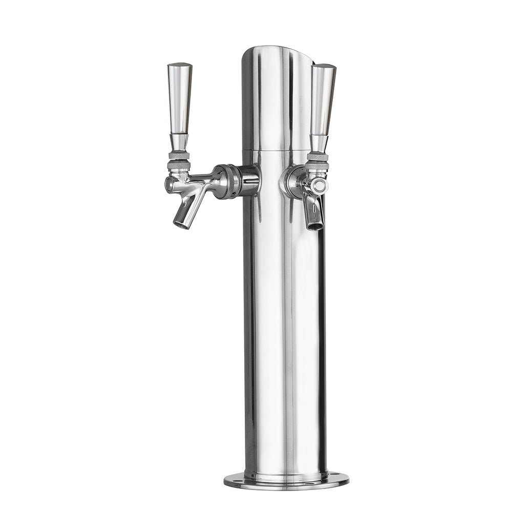 True 980019 OEM Draft Part - Draft Tower-Beer 3" Column 2-Fau Ss Chrm-Hndl 153A-Ang